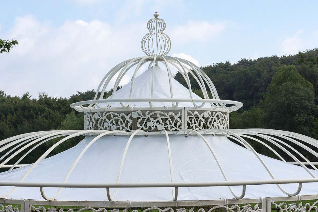 Tak för lyx paviljong romantik
