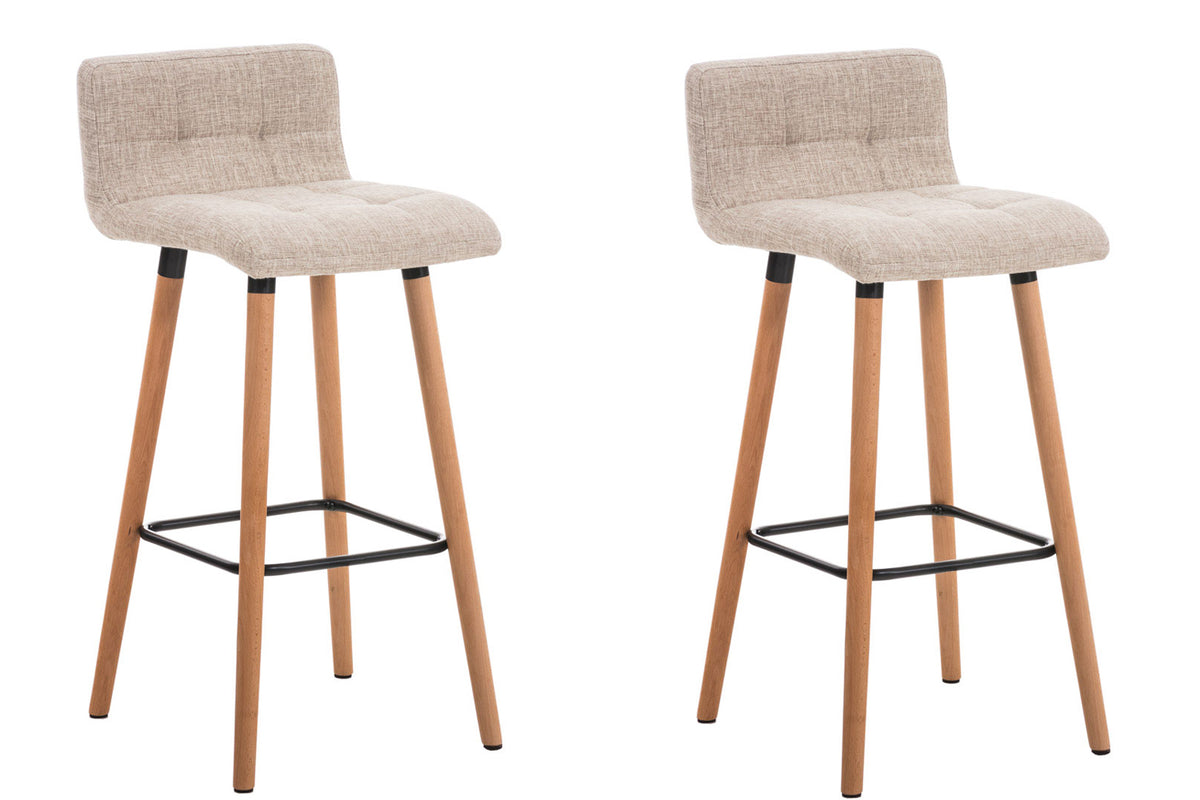 2-pack barstol Lincoln tyg