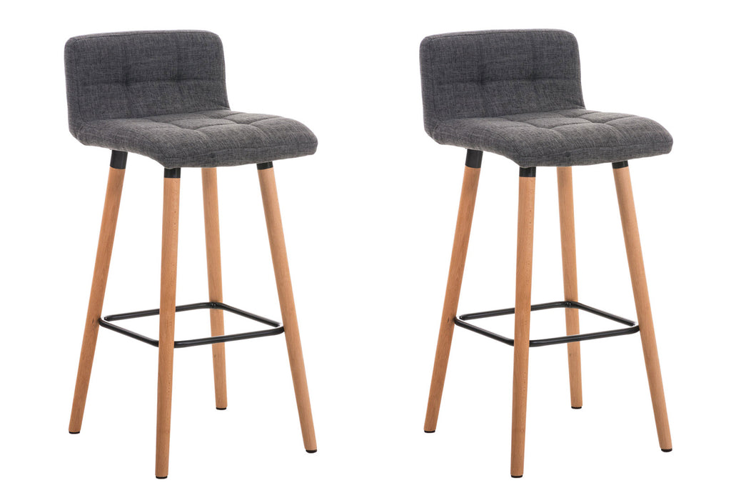 2-pack barstol Lincoln tyg
