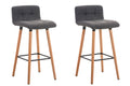 2-pack barstol Lincoln tyg
