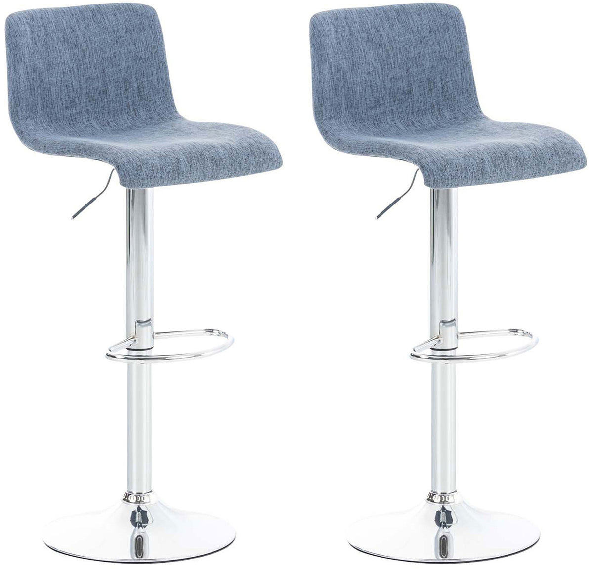 2-pack barstol Hover tyg