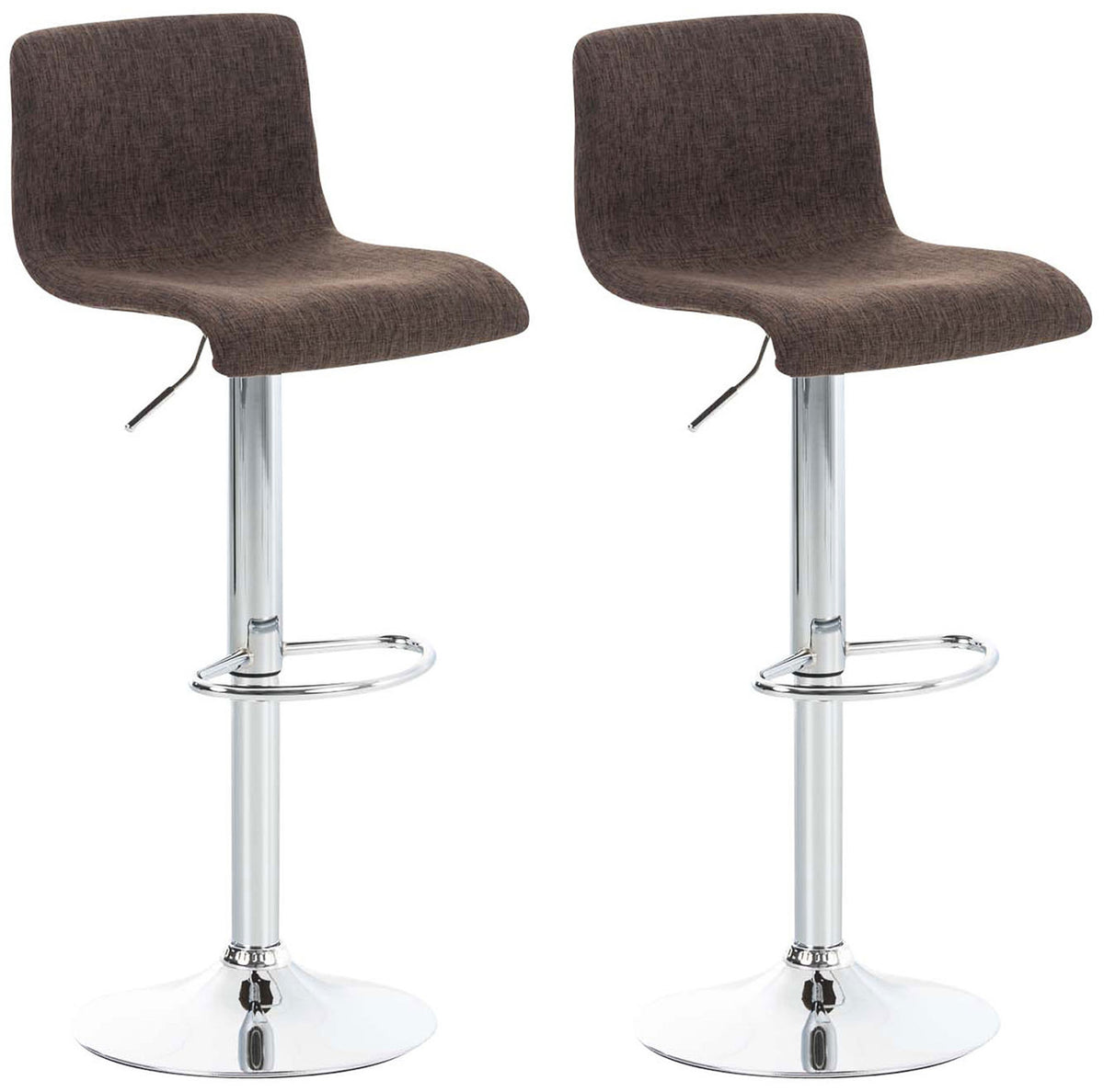 2-pack barstol Hover tyg