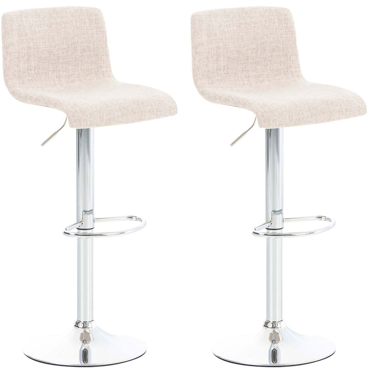 2-pack barstol Hover tyg