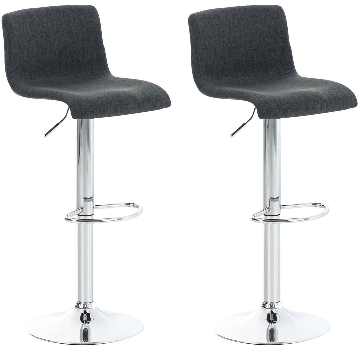 2-pack barstol Hover tyg