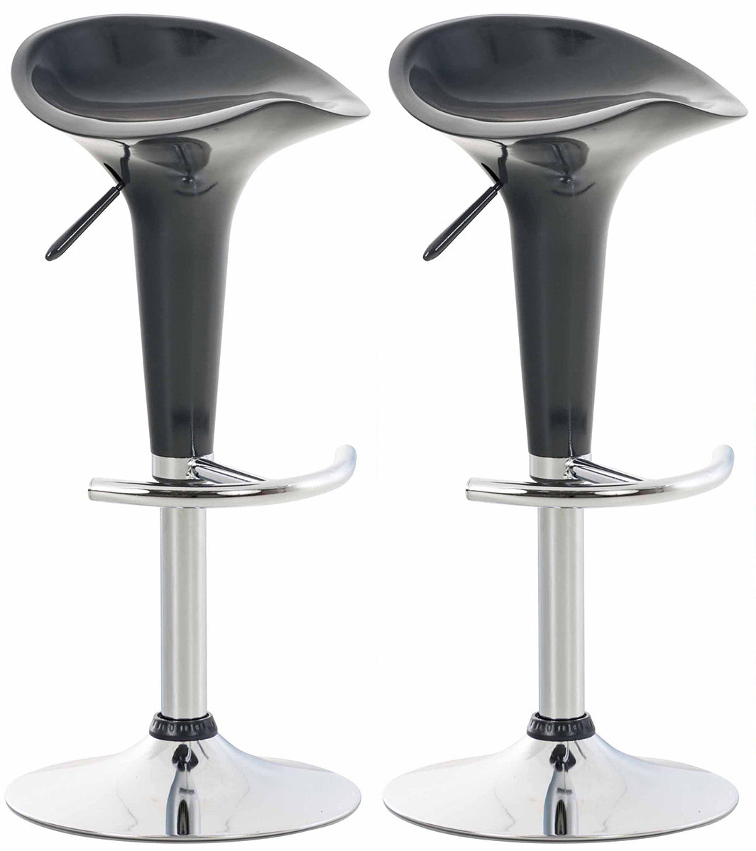 2-pack barstol Saddle