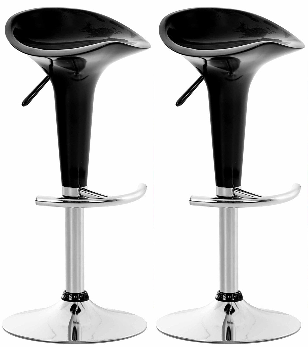 2-pack barstol Saddle
