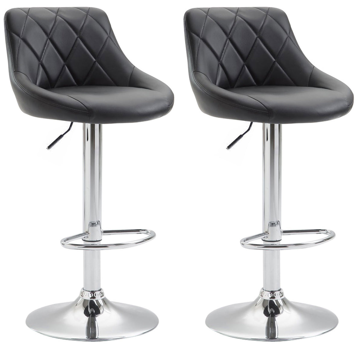 2-pack barstol Lazio konstläder