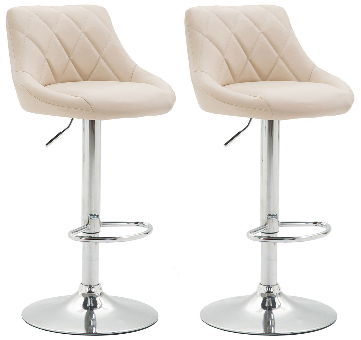 2-pack barstol Lazio konstläder