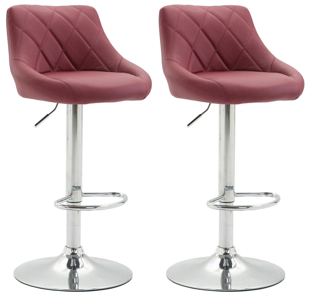 2-pack barstol Lazio konstläder