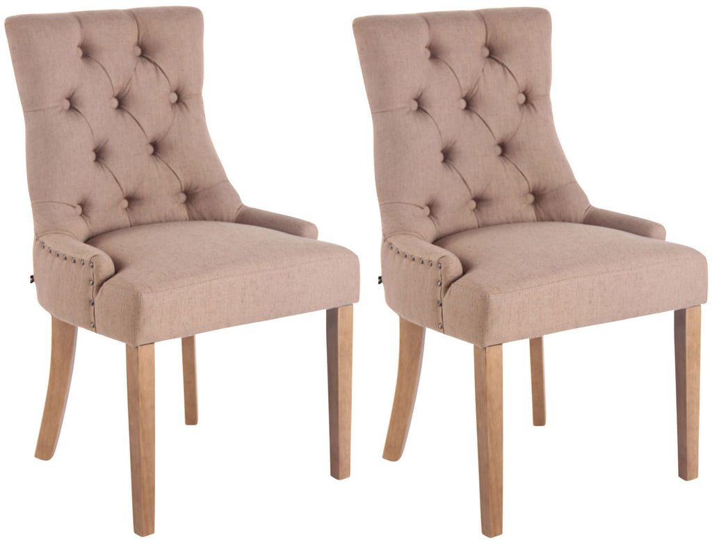 2-pack matstol Aberdeen tyg