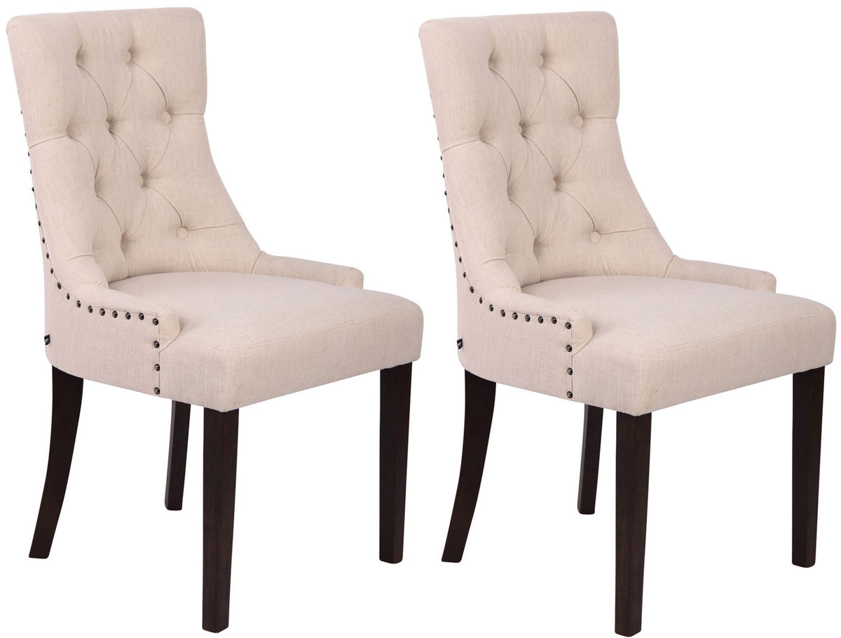 2-pack matstol Aberdeen tyg