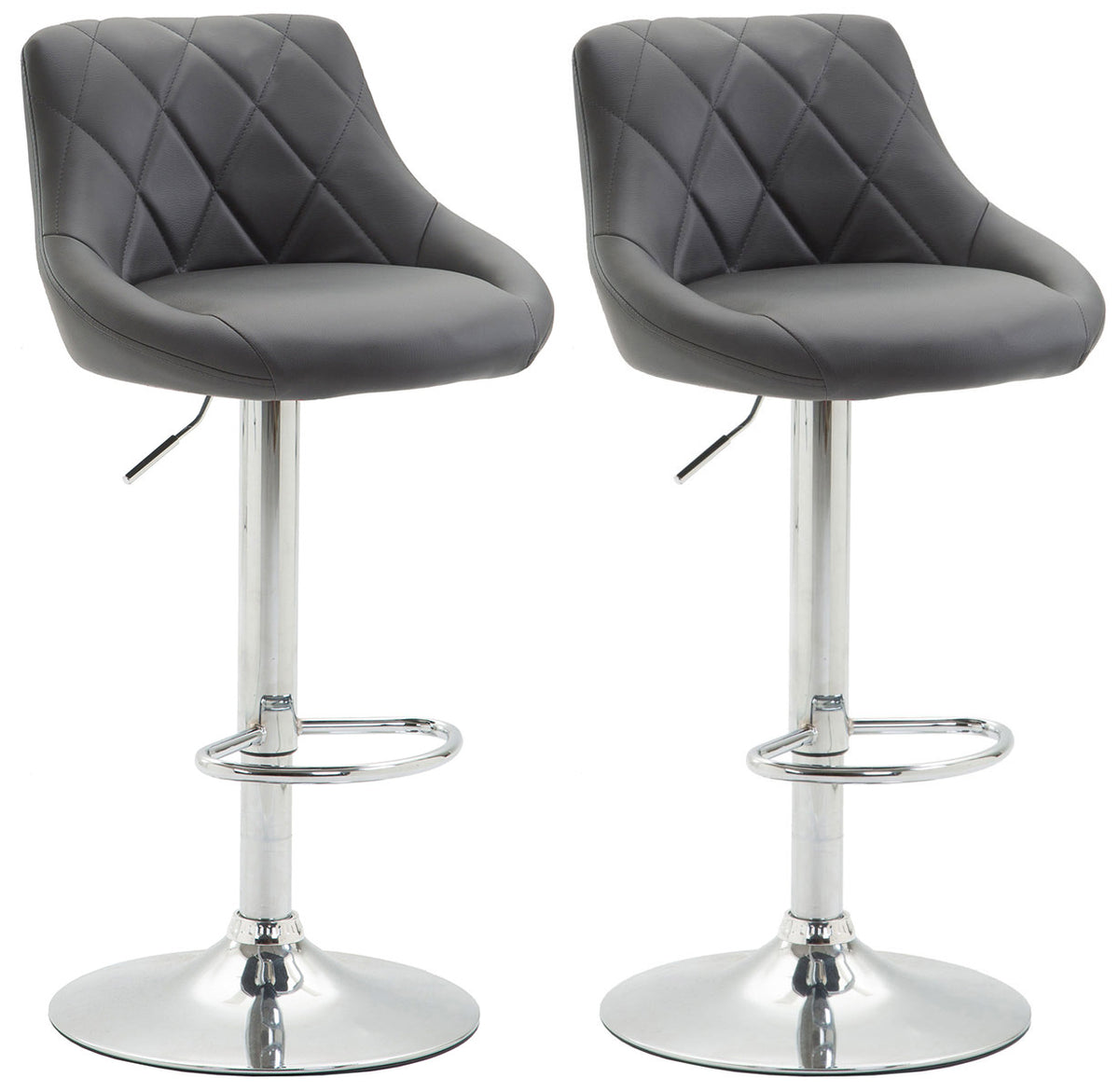 2-pack barstol Lazio konstläder