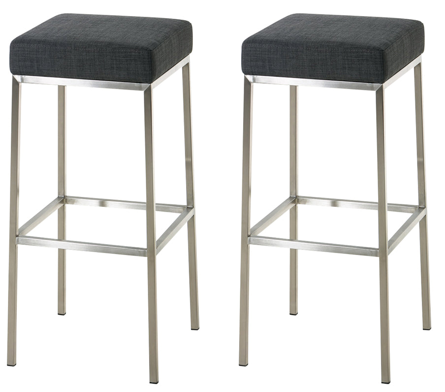 2-pack barstol Montreal tygklädsel