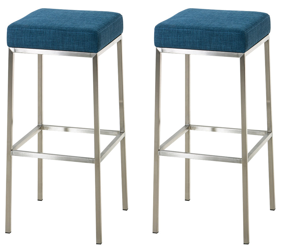 2-pack barstol Montreal tygklädsel