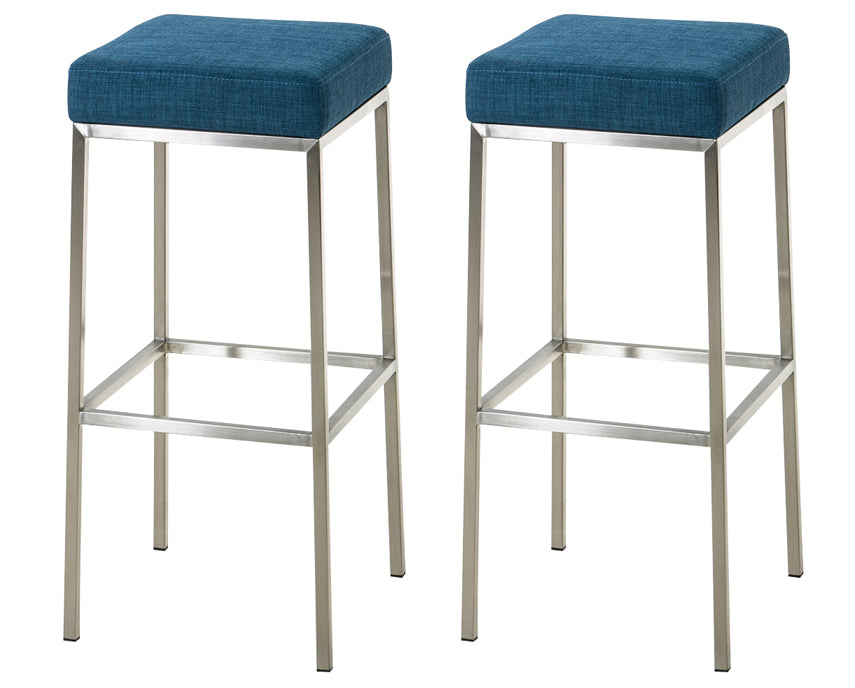 2-pack barstol Montreal tygklädsel