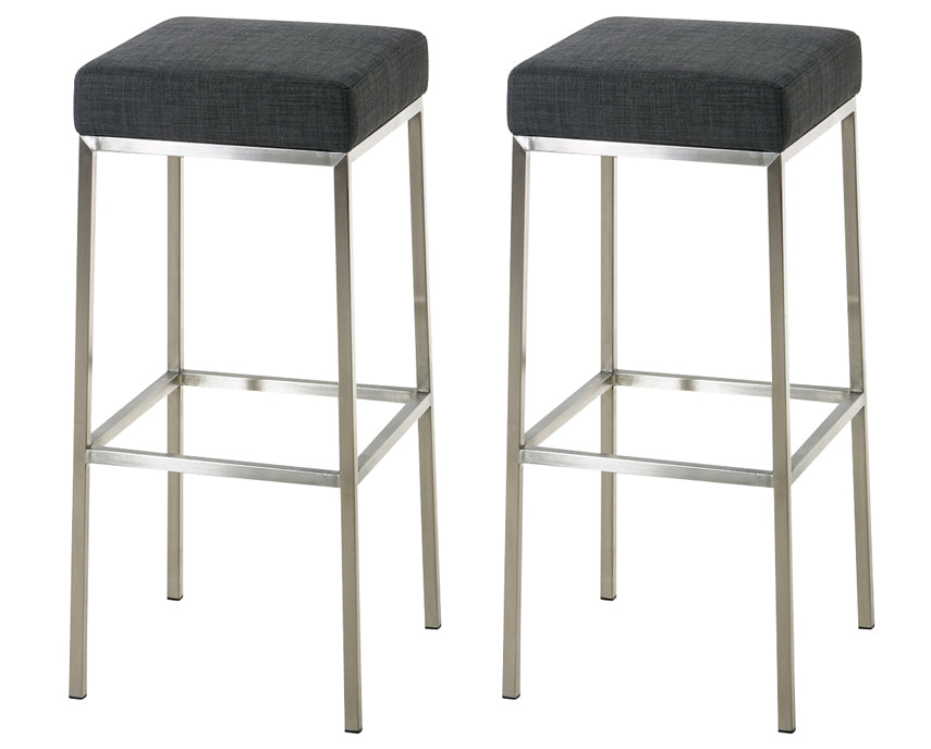 2-pack barstol Montreal tygklädsel