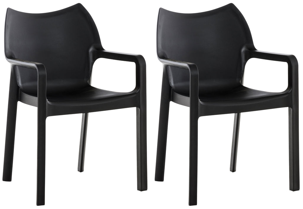 2-pack stapelbar stol Diva
