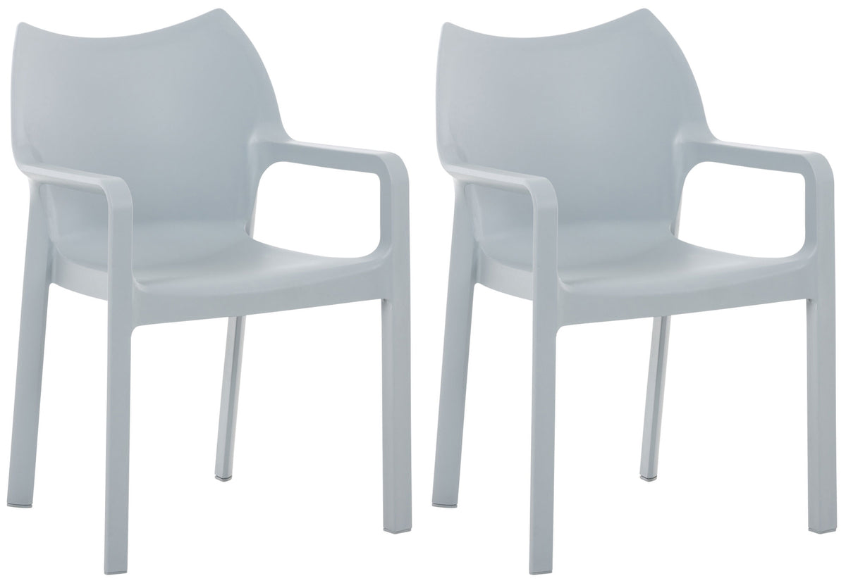 2-pack stapelbar stol Diva