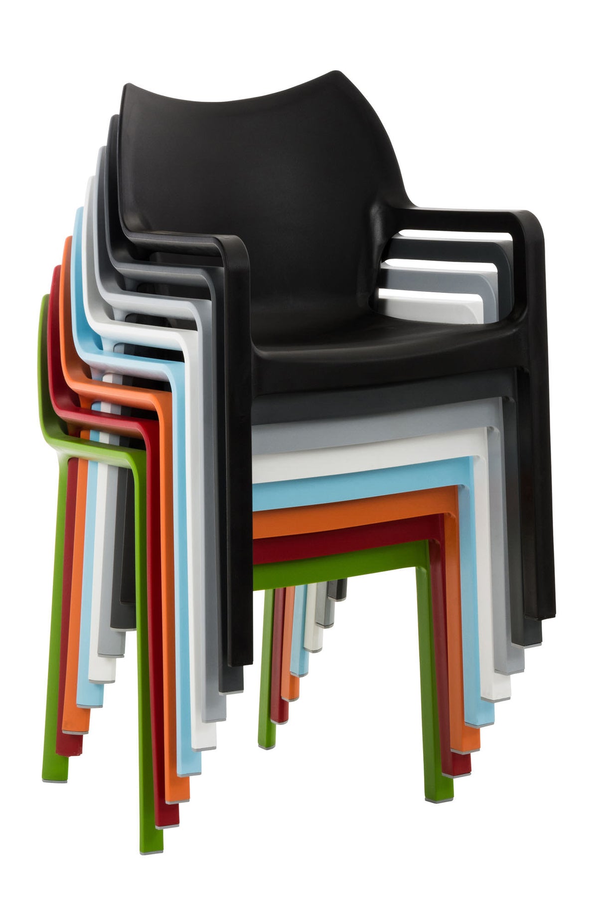 2-pack stapelbar stol Diva