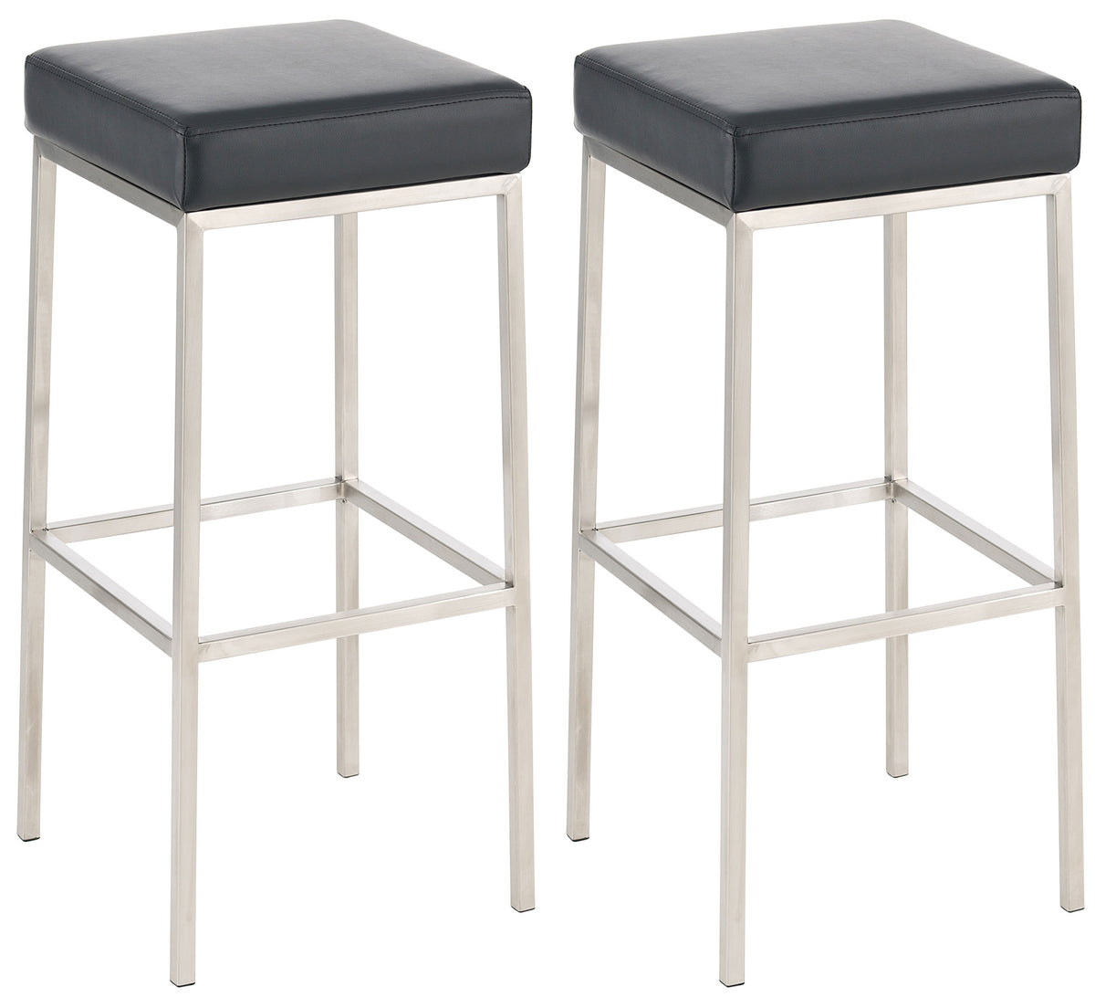 2-pack barstol Montreal konstläderklädsel