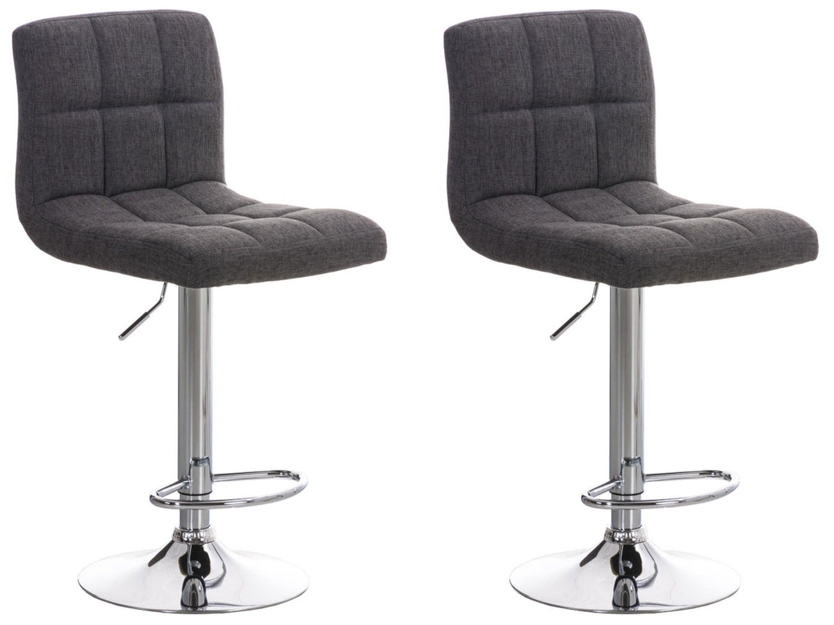 2-pack barstol Peru tyg