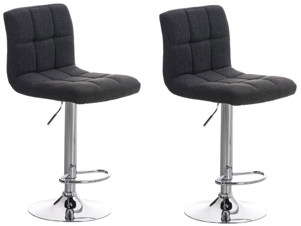 2-pack barstol Peru tyg