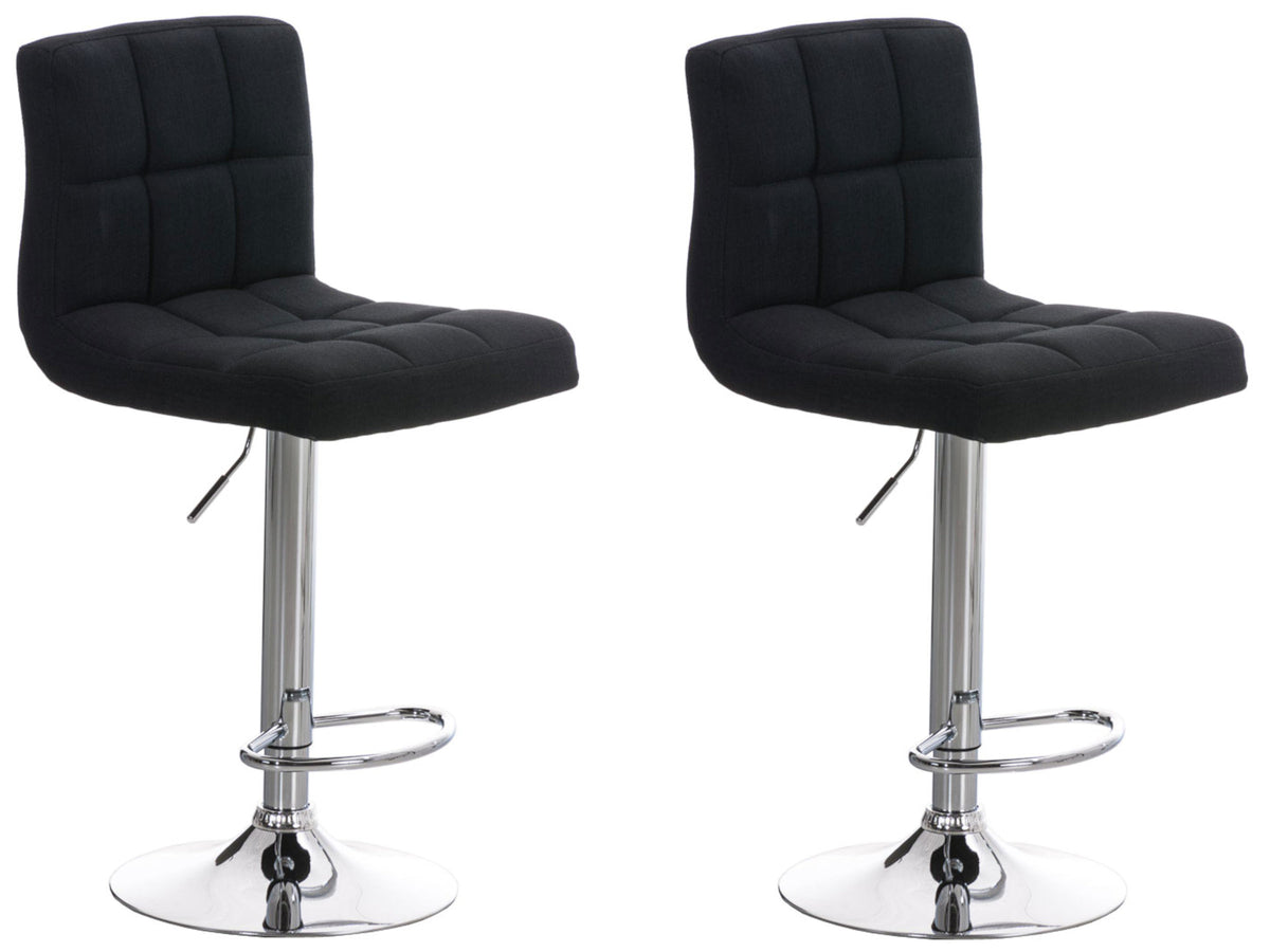 2-pack barstol Peru tyg