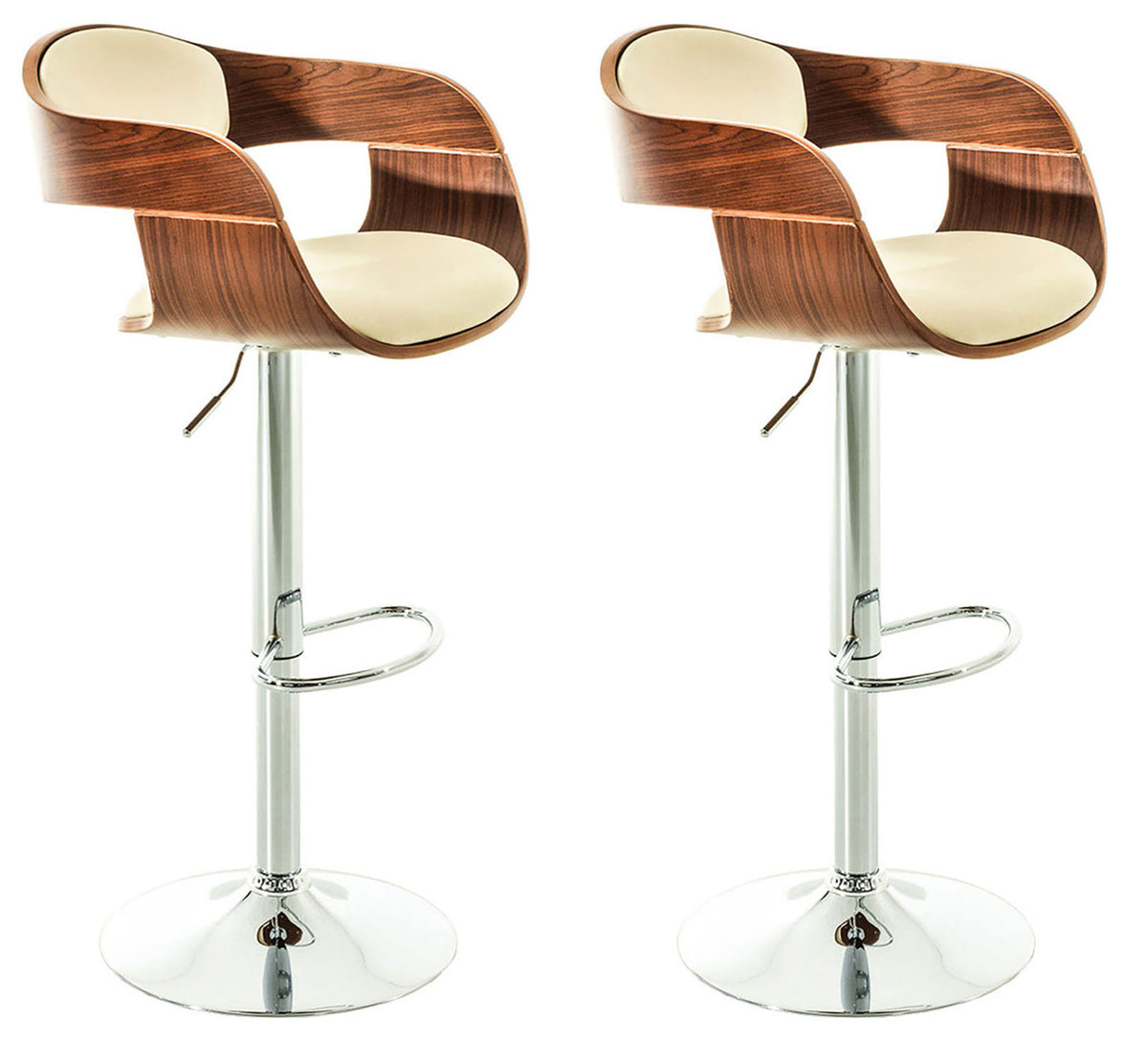 2-pack barstol Kingston konstläder