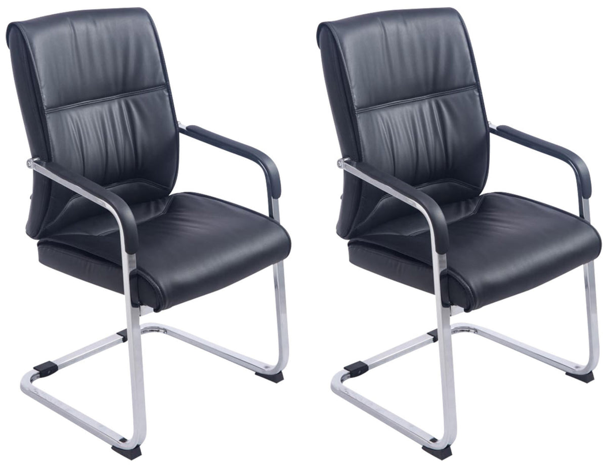 2-pack fribärande stol XXL Anubis konstläder