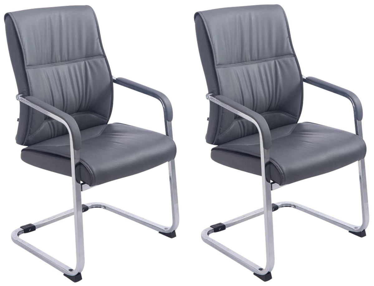2-pack fribärande stol XXL Anubis konstläder