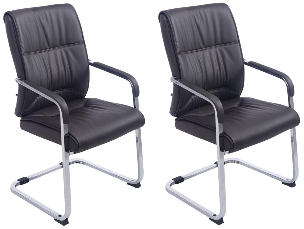2-pack fribärande stol XXL Anubis konstläder