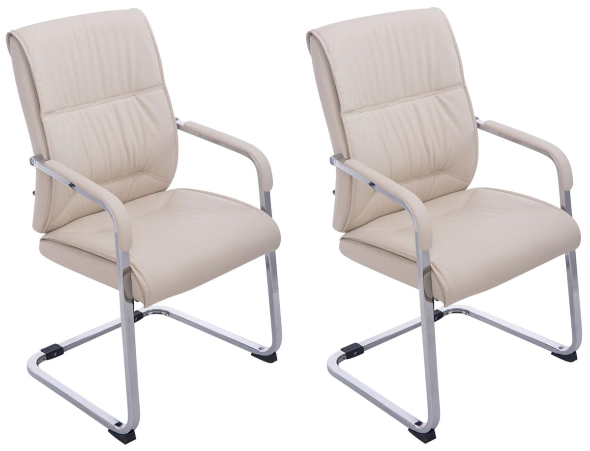 2-pack fribärande stol XXL Anubis konstläder