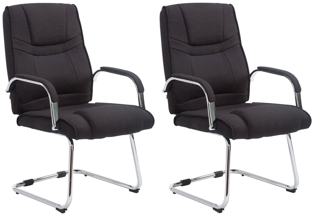 2-pack fribärande stol Attila tyg