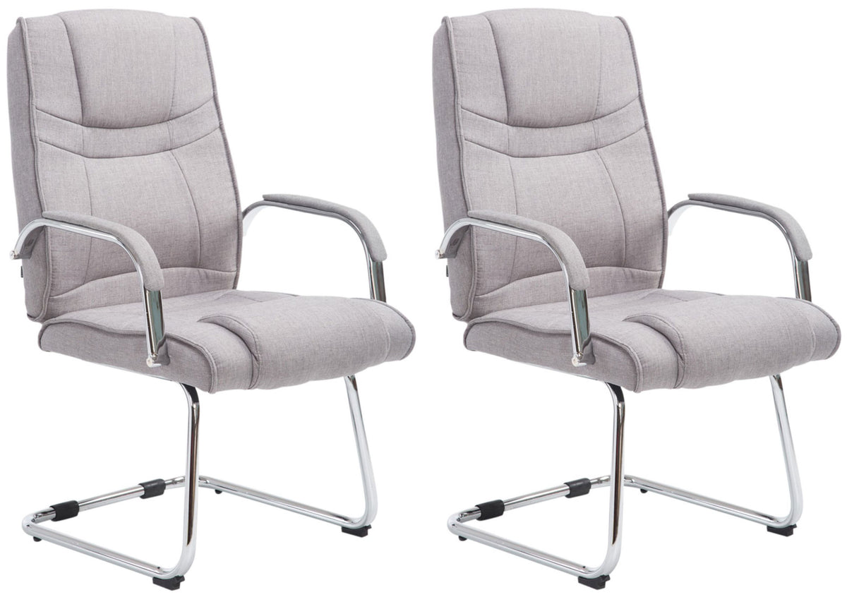 2-pack fribärande stol Attila tyg