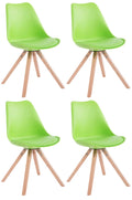 4-pack stolar Toulouse konstläder Square