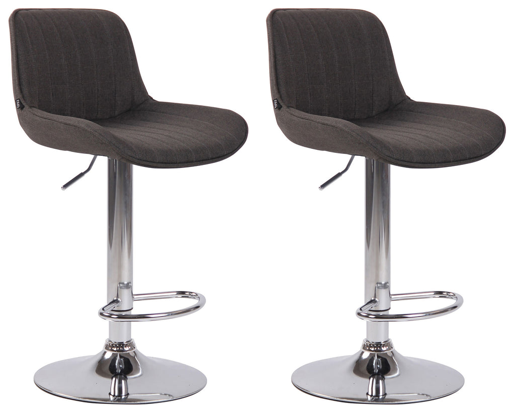 2-pack barstol Lentini tyg