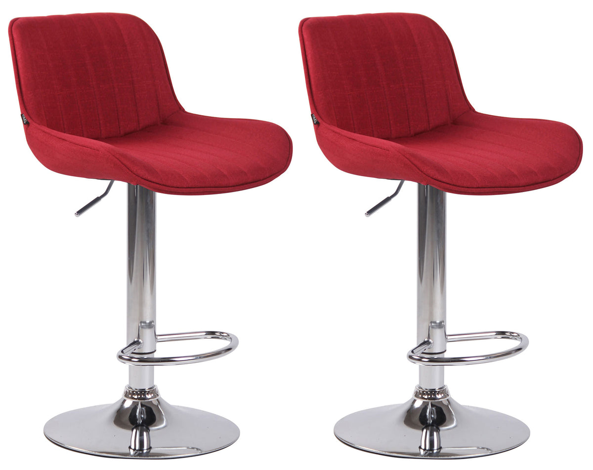 2-pack barstol Lentini tyg