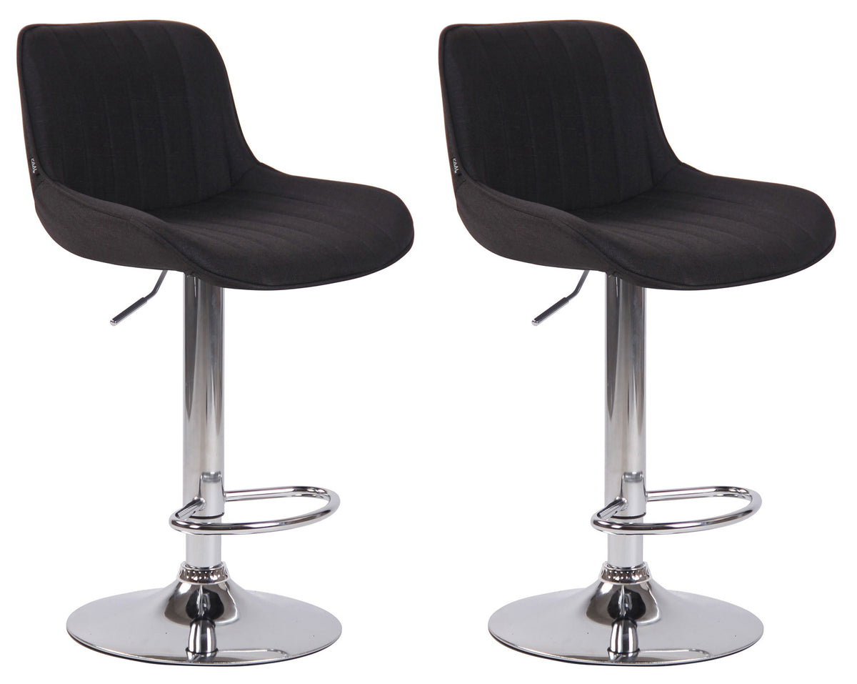 2-pack barstol Lentini tyg