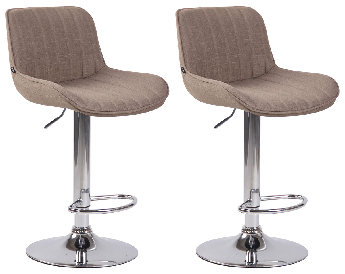 2-pack barstol Lentini tyg