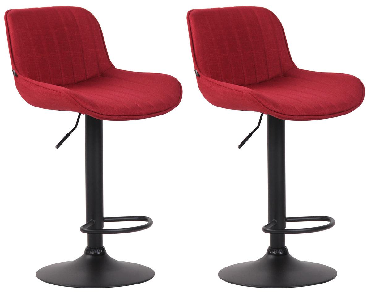 2-pack barstol Lentini tyg