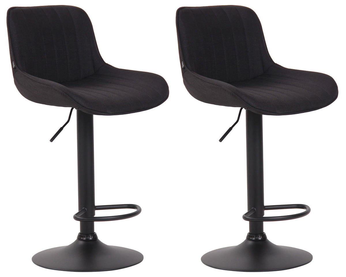 2-pack barstol Lentini tyg