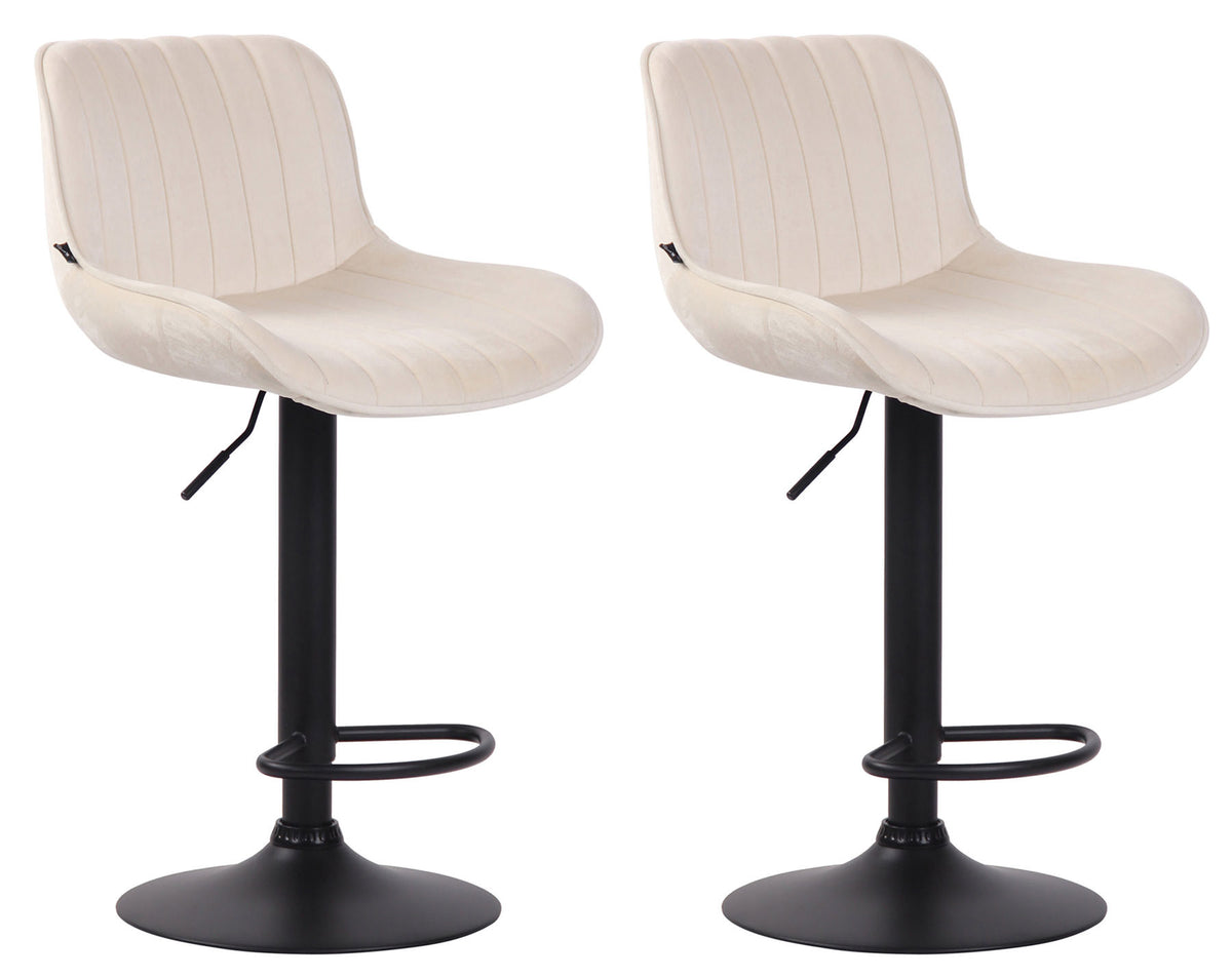 2-pack barstol Lentini sammet