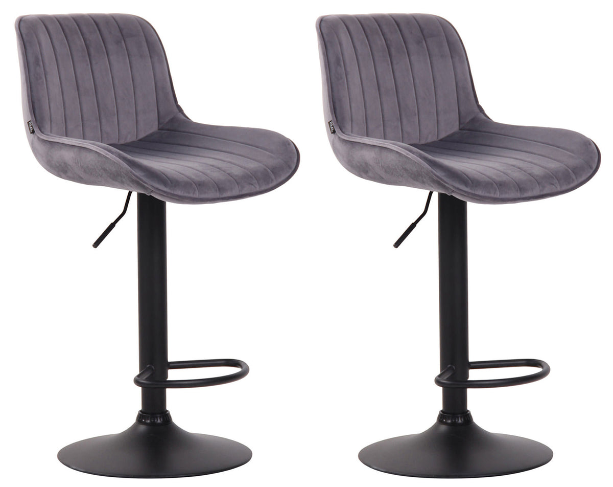 2-pack barstol Lentini sammet