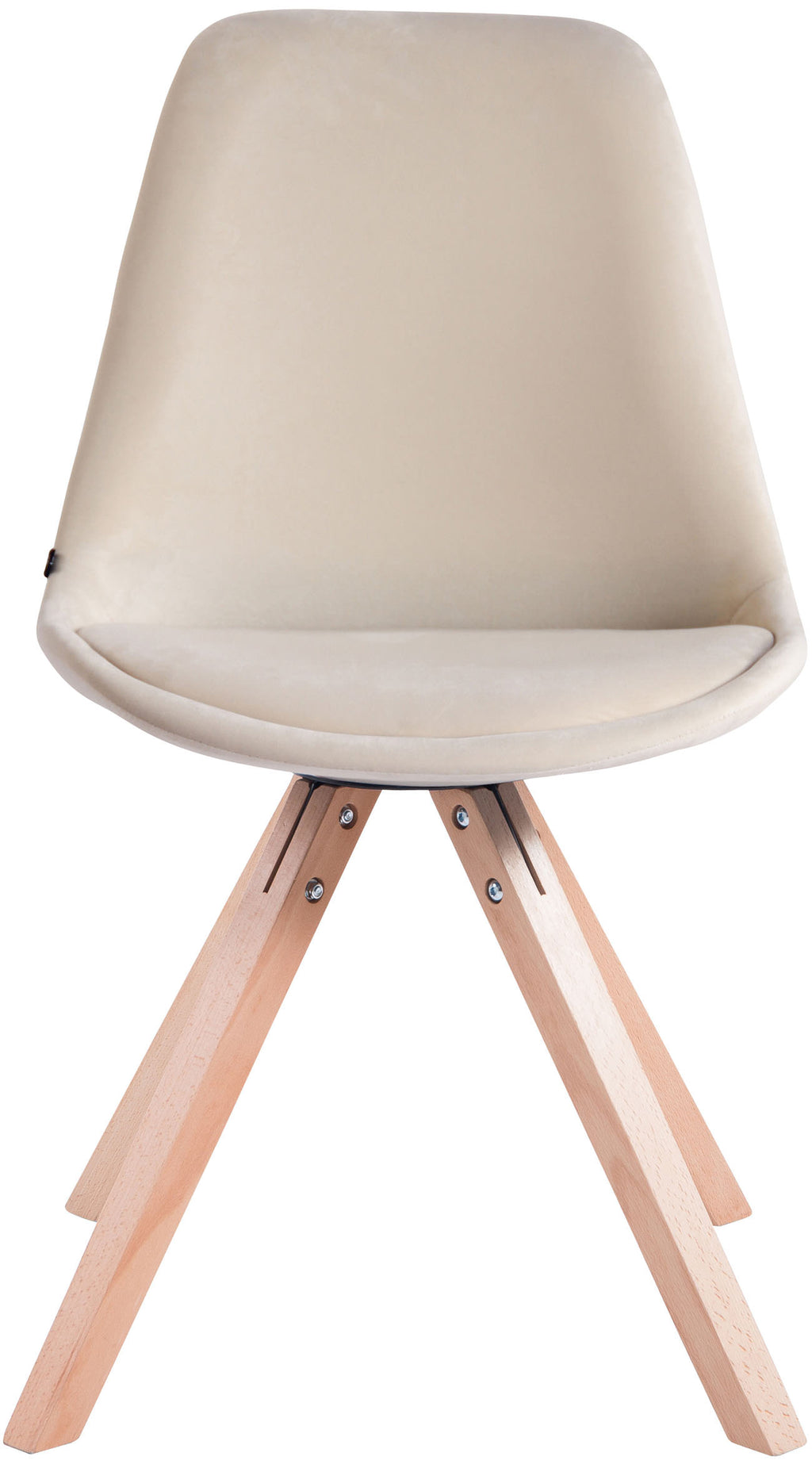 4-pack stolar Toulouse sammet Square