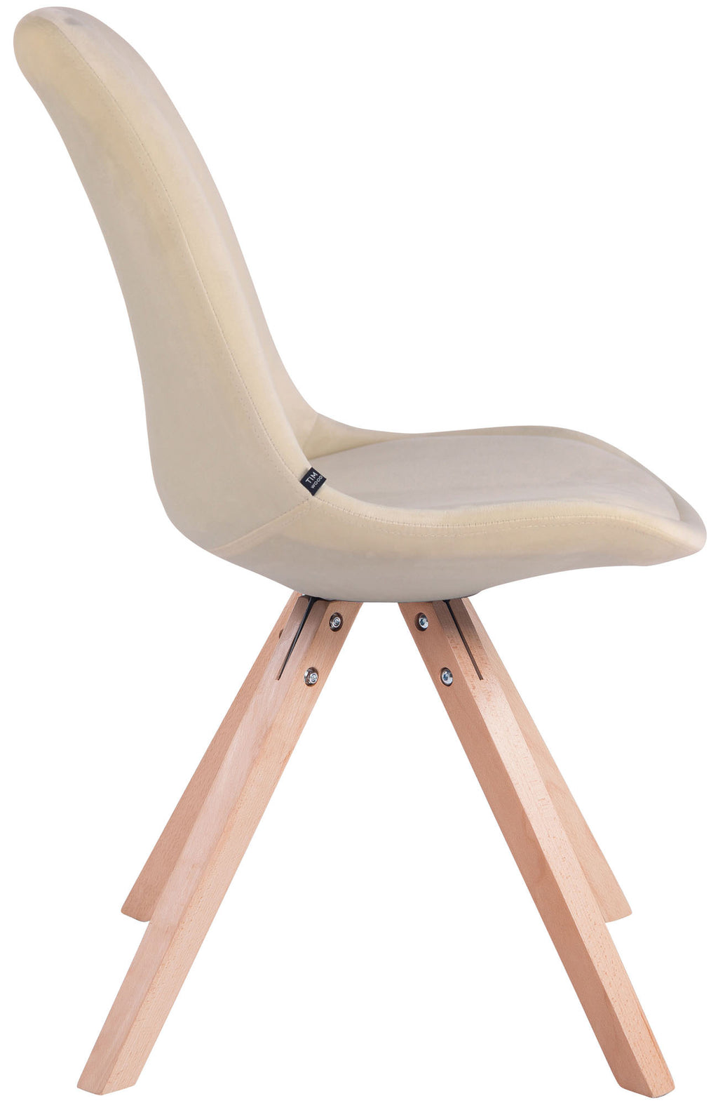 4-pack stolar Toulouse sammet Square