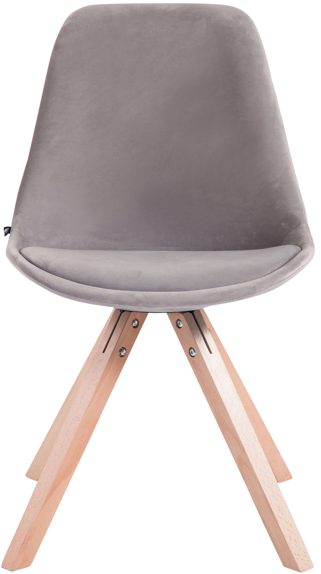 4-pack stolar Toulouse sammet Square