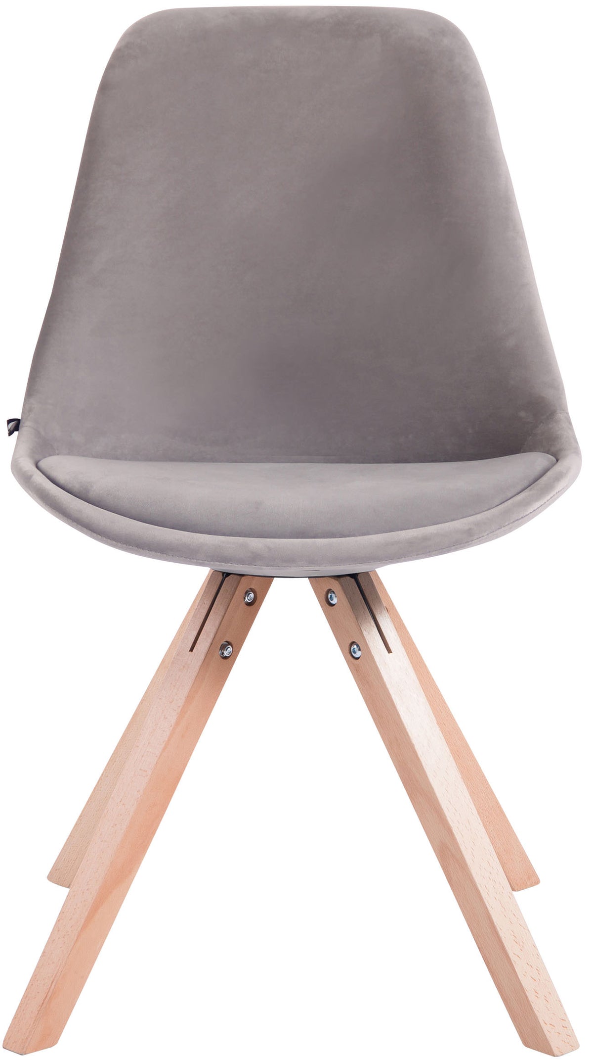 4-pack stolar Toulouse sammet Square