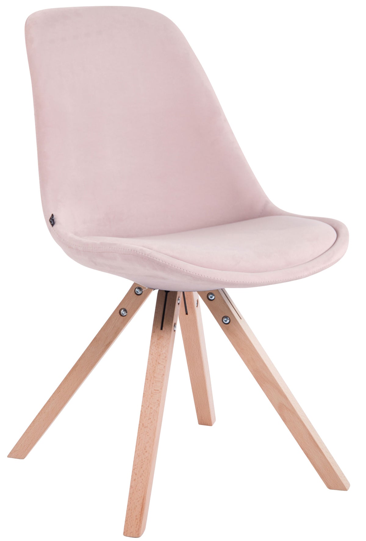 4-pack stolar Toulouse sammet Square