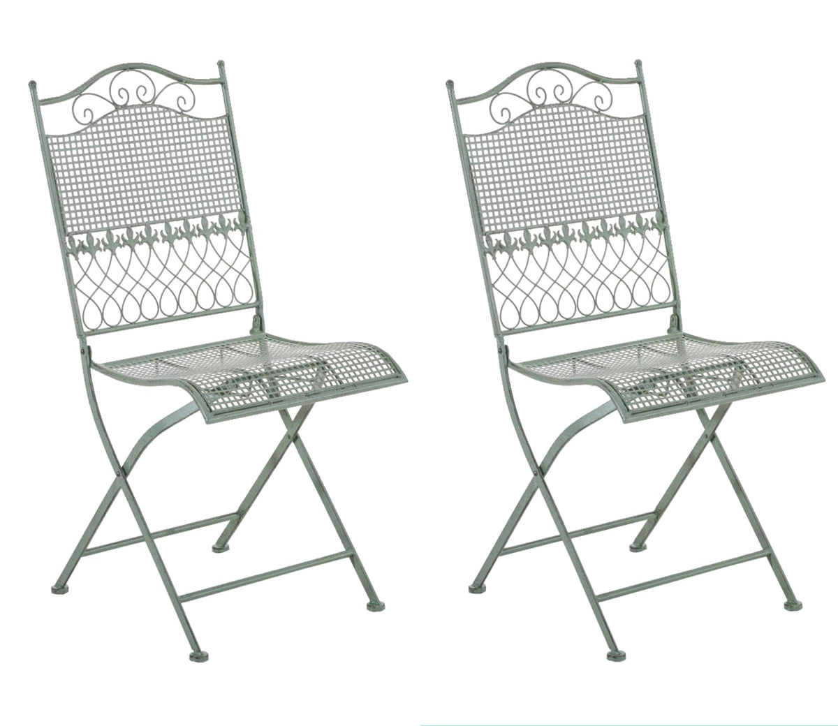 2-pack trädgårdsstolar Kiran