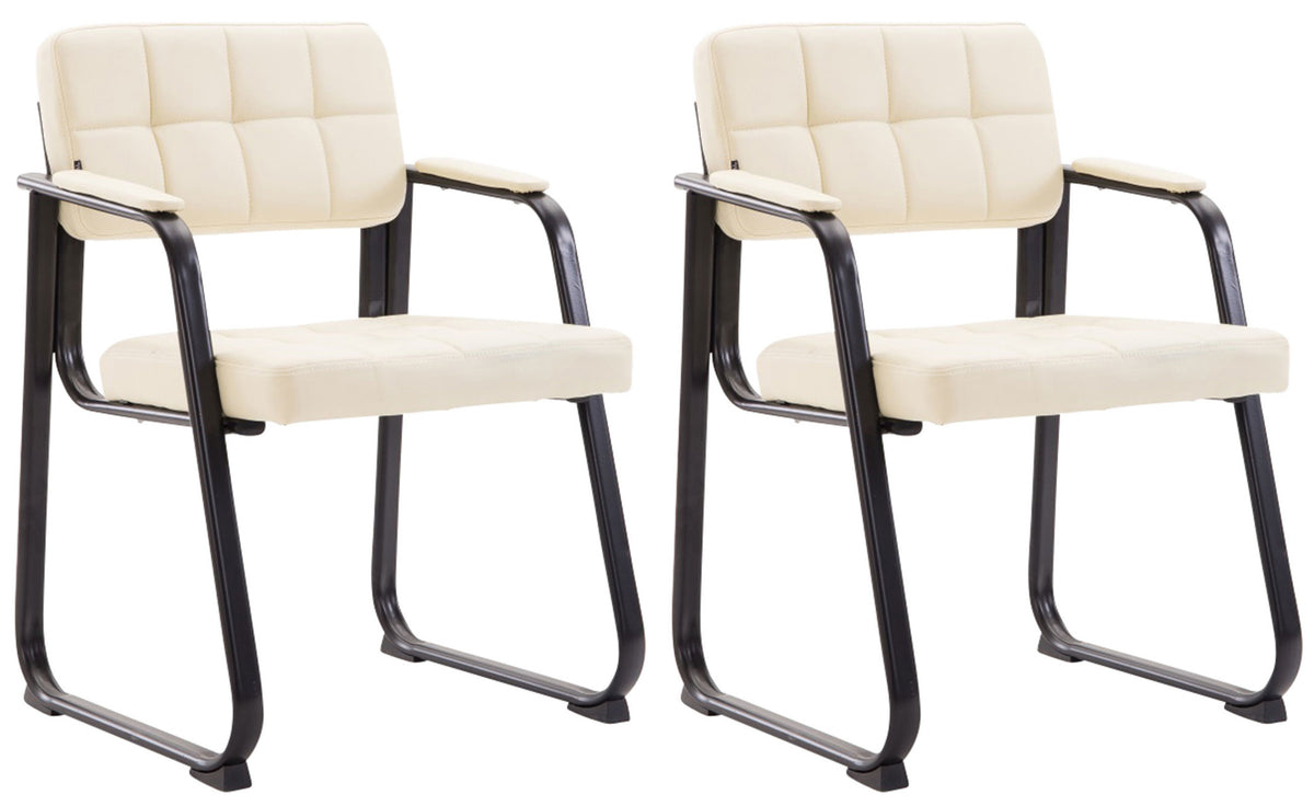 2-pack besöksstolar Canada B konstläder
